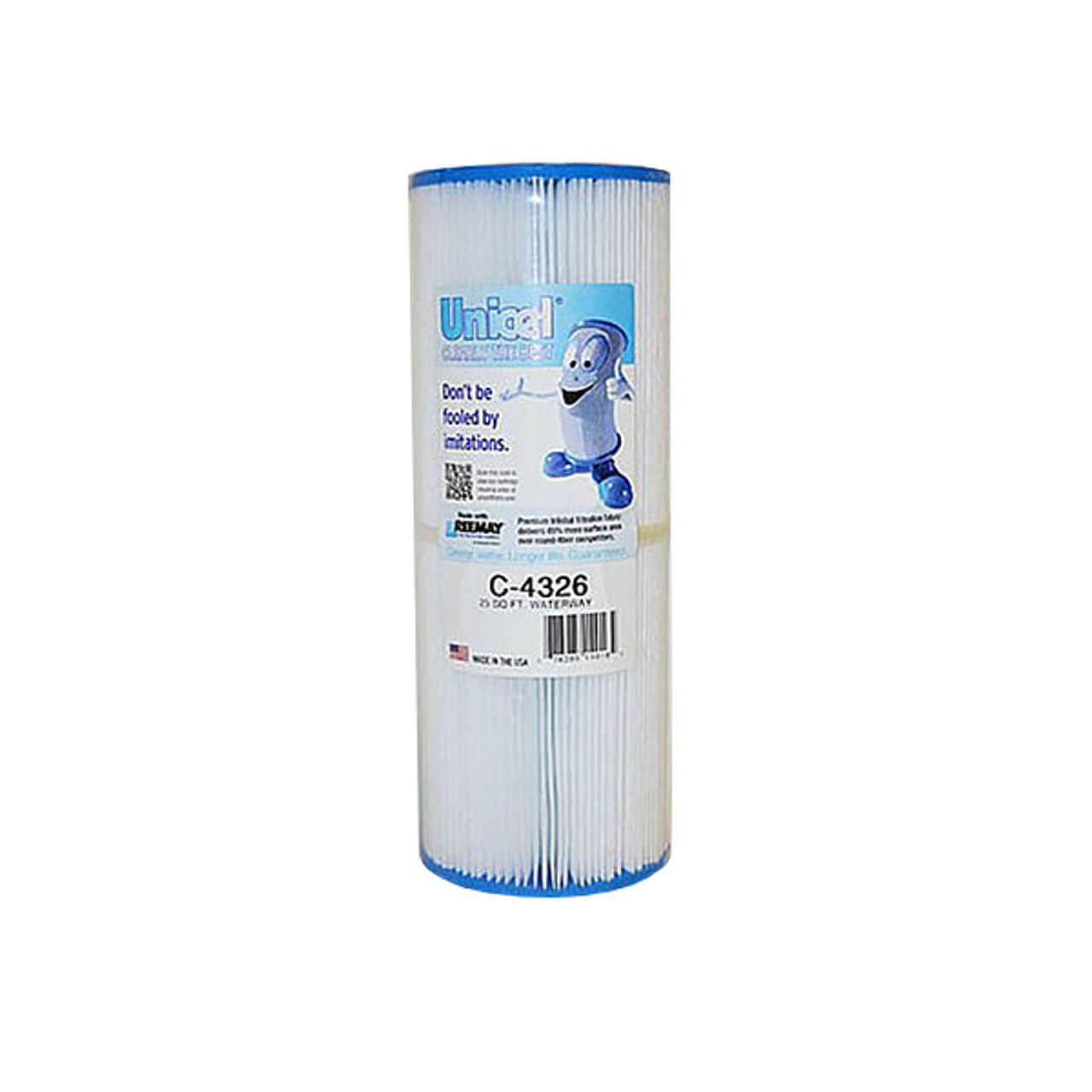 C-4326 | Unicel Rainbow Waterway 25 Sq Ft Filter Cartridge