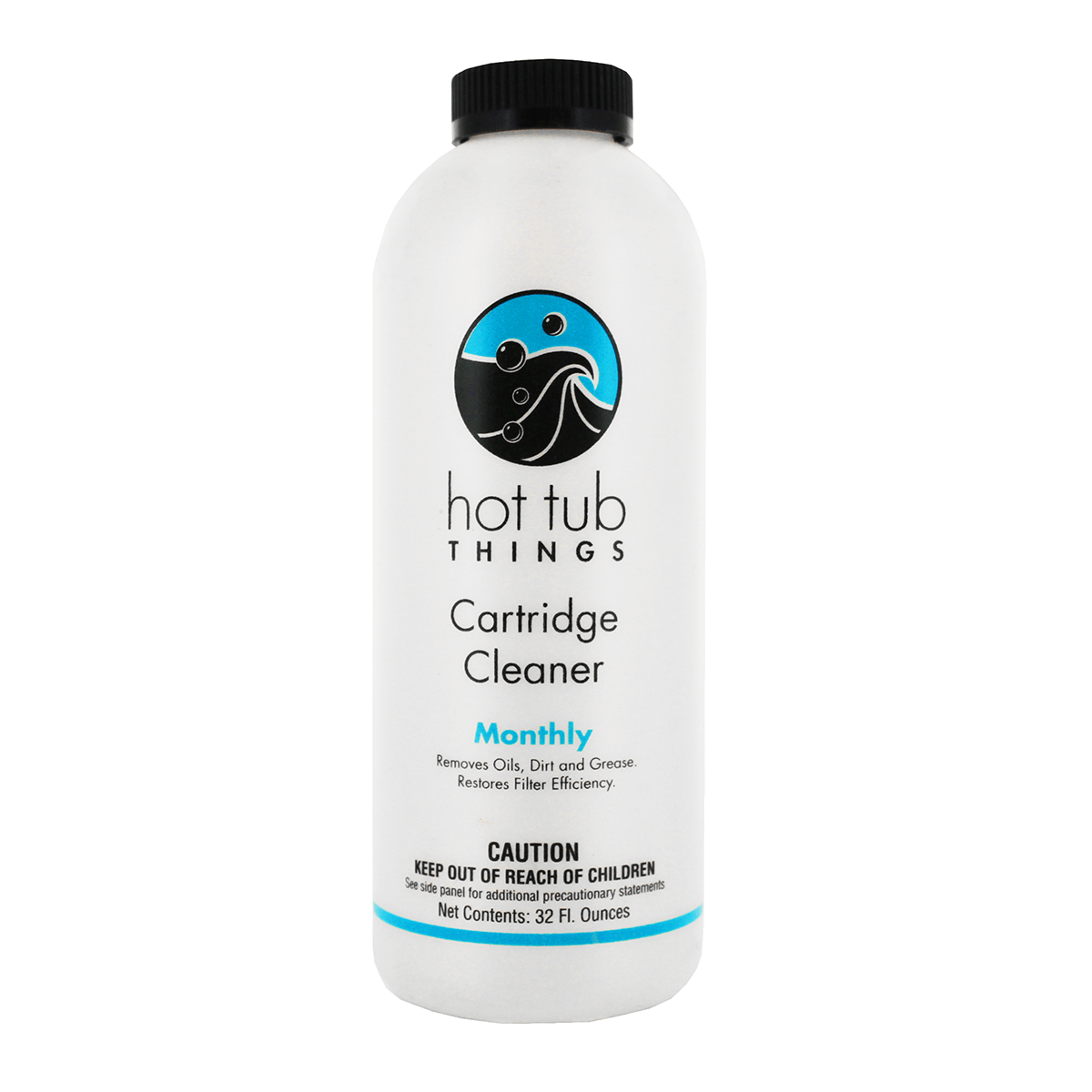 Hot Tub Things® Cartridge Cleaner – Deep-Soak Filter Cleaner 32 oz